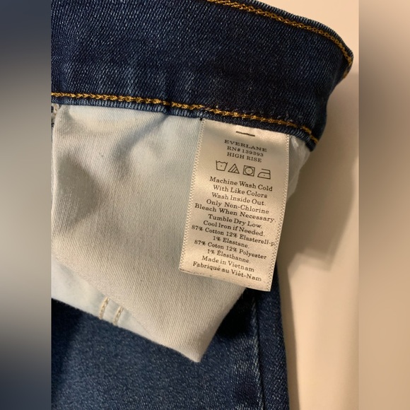 Everlane High Rise Jeans Size 29 R - Picture 8 of 10